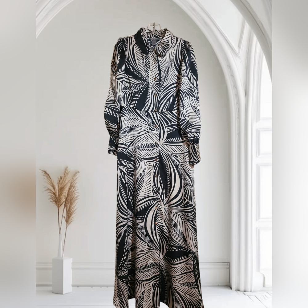 Maxi Dress Button Down